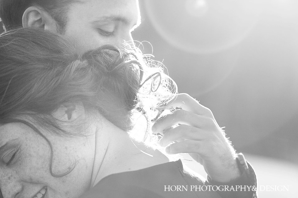 Engagement real emotion Atlanta Wedding Photographer black and white
