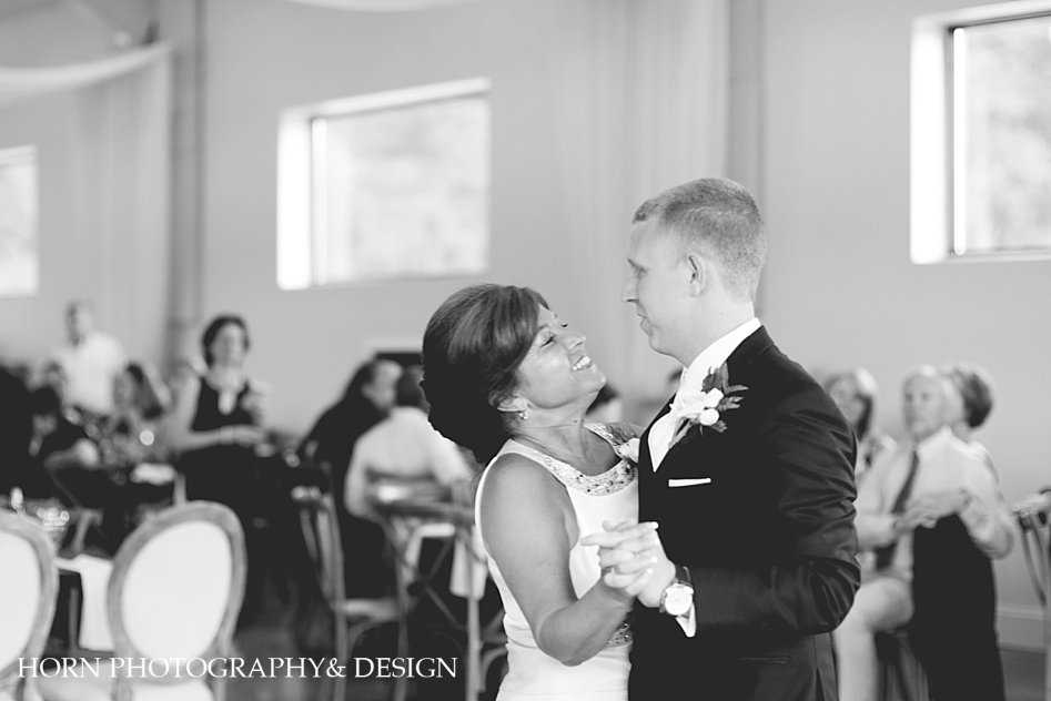 Wedding Photo groom dancing with mom
