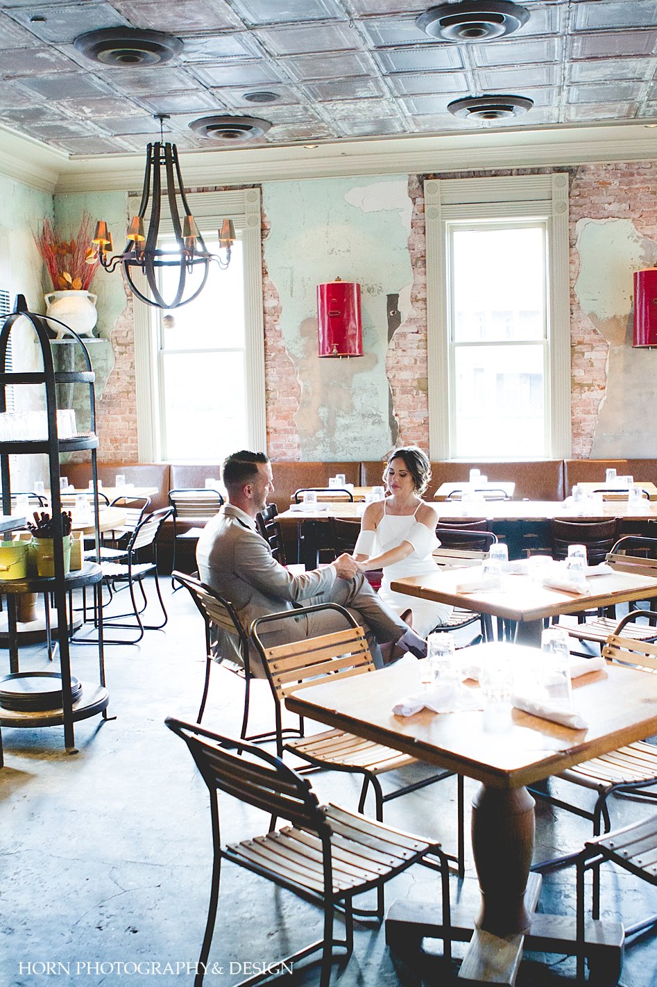 Atlanta elopement in Parish: The Brasserie and Neighborhood Café