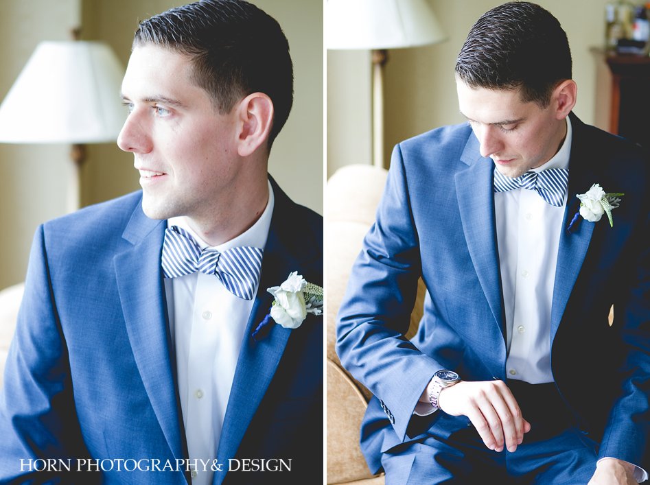 Groom Getting Ready Photography  Blue Suit