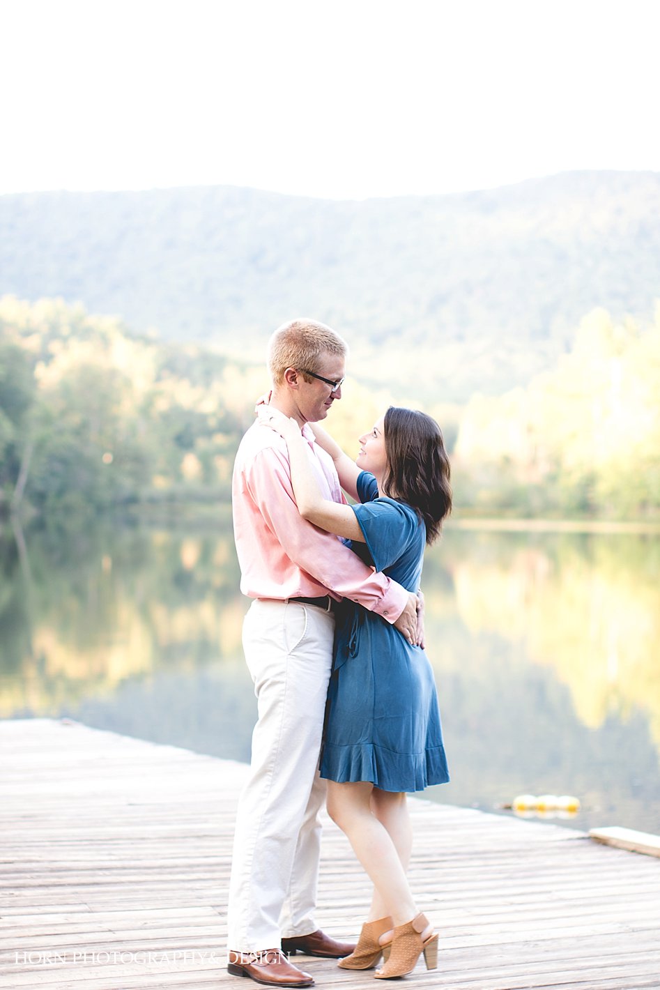 Bright Airy photography, fall, dock, water, lake engagement session