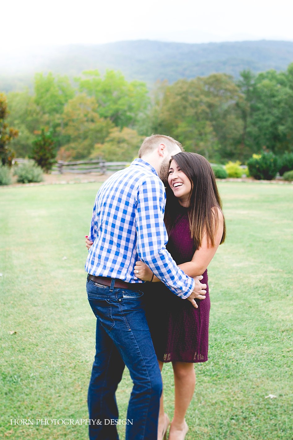 Dahlonega engagement shoot , Horn Photography and Design, Fall how to pose a couple