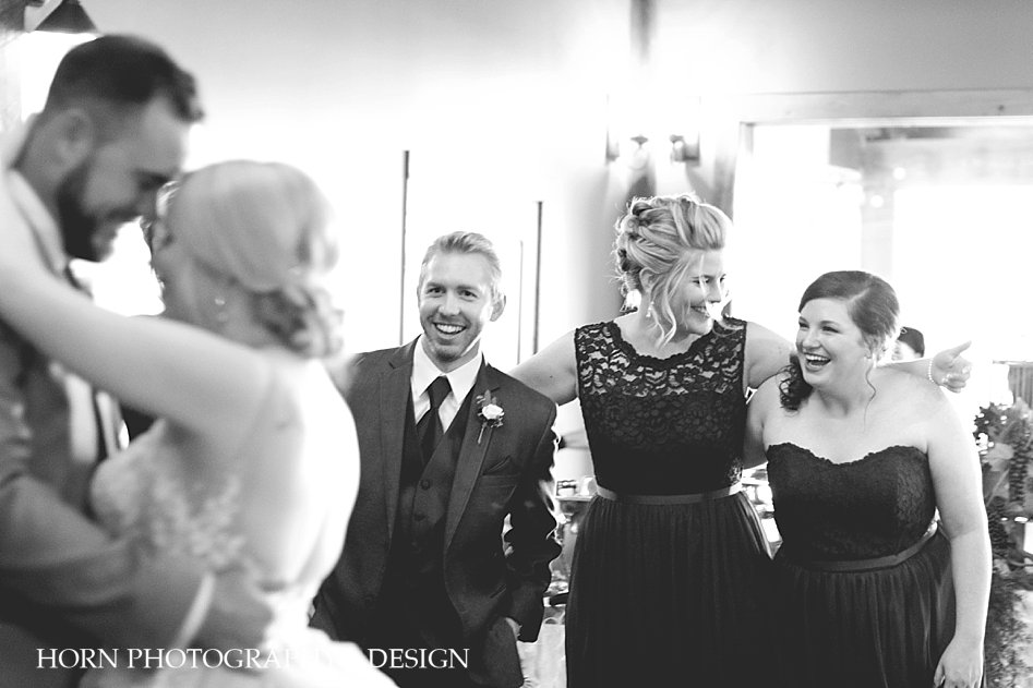  Blue Mountain Vineyard Wedding Horn Photography and Design black and white photography