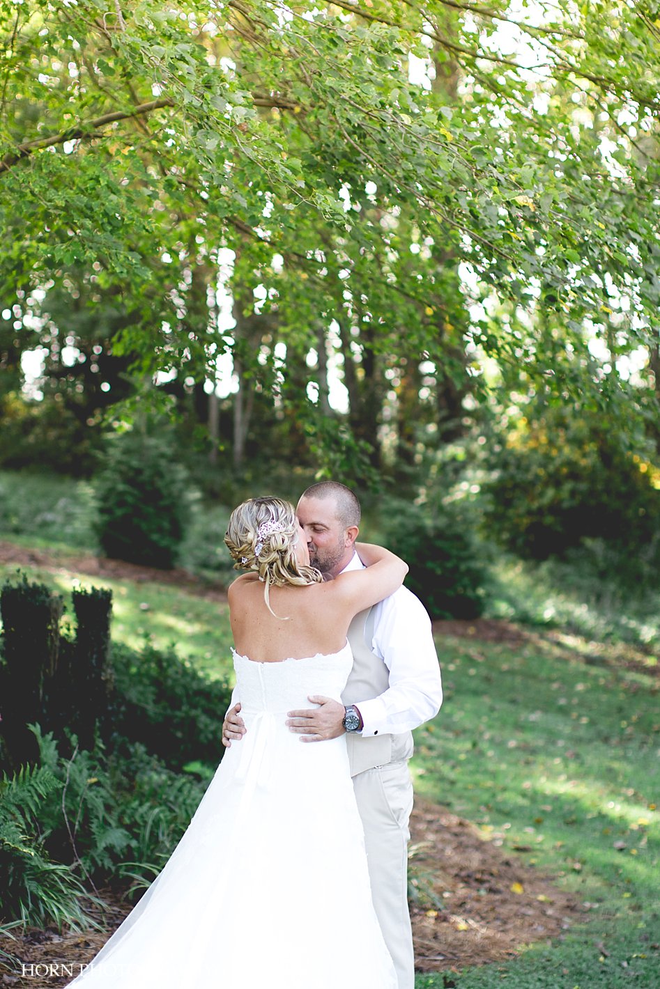 first look Waters Mill Wedding, Dahlonega Photographers Horn Photography and Design