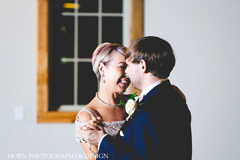 mother son dance at wedding reception White Oaks Barn Wedding  Horn Photography and Design