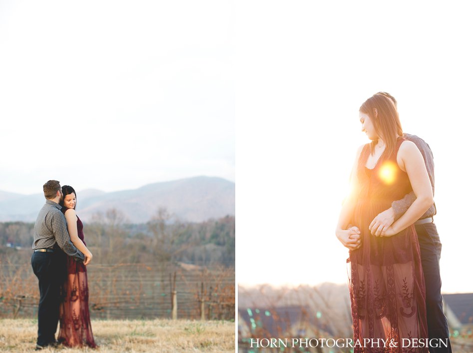 Georgia Engagement sunset photography horn photography and design epic adventure