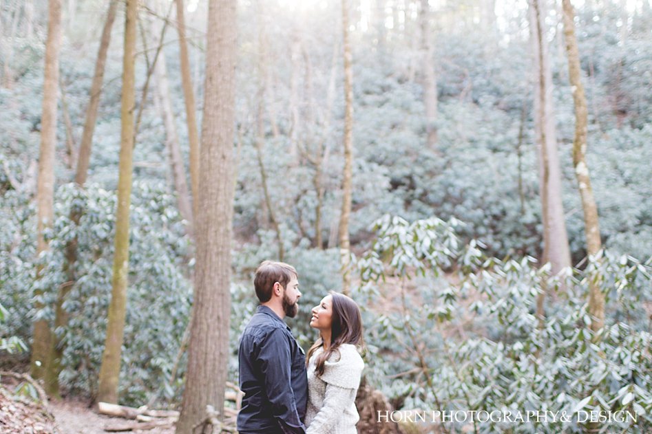 Adventurous Engagement Horn photography and design Dahlonega GA husband and wife photographers