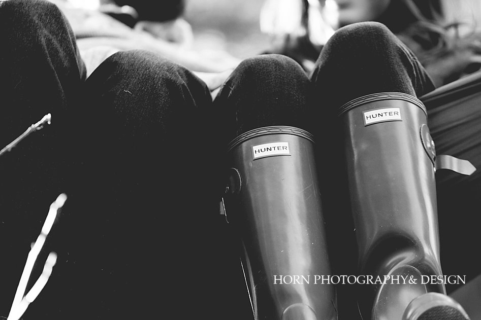 Hunter boots engagement shoot horn photography and design dahlonega ga