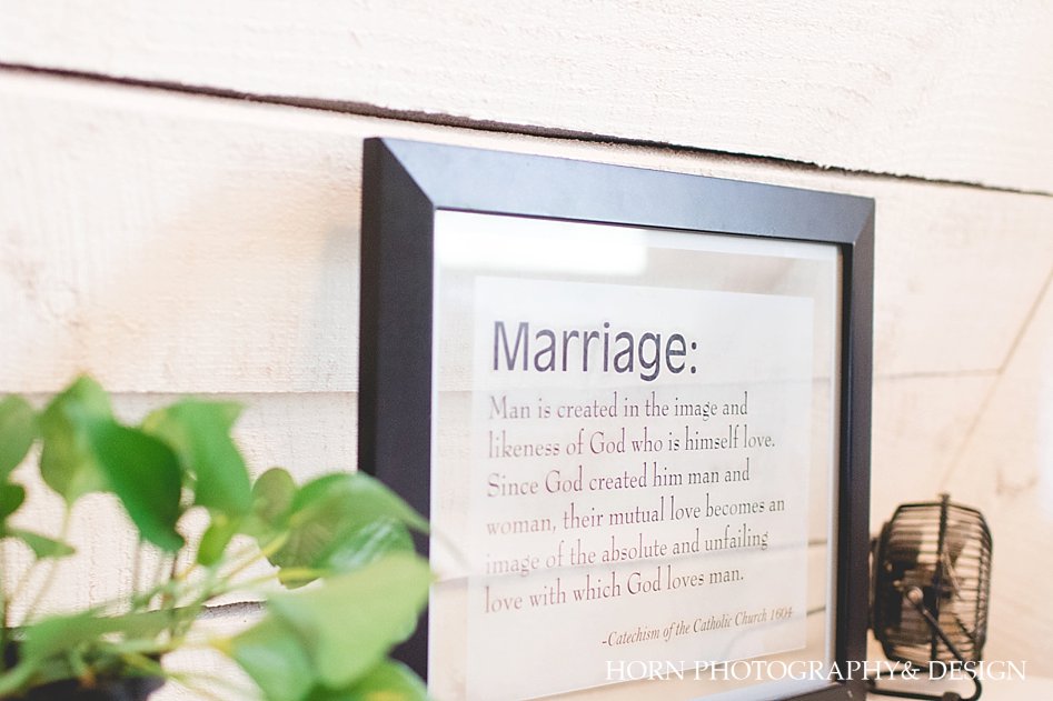 Marriage Quote Master Bedroom Before & After Horn Photography and Design Dahlonega Photographer