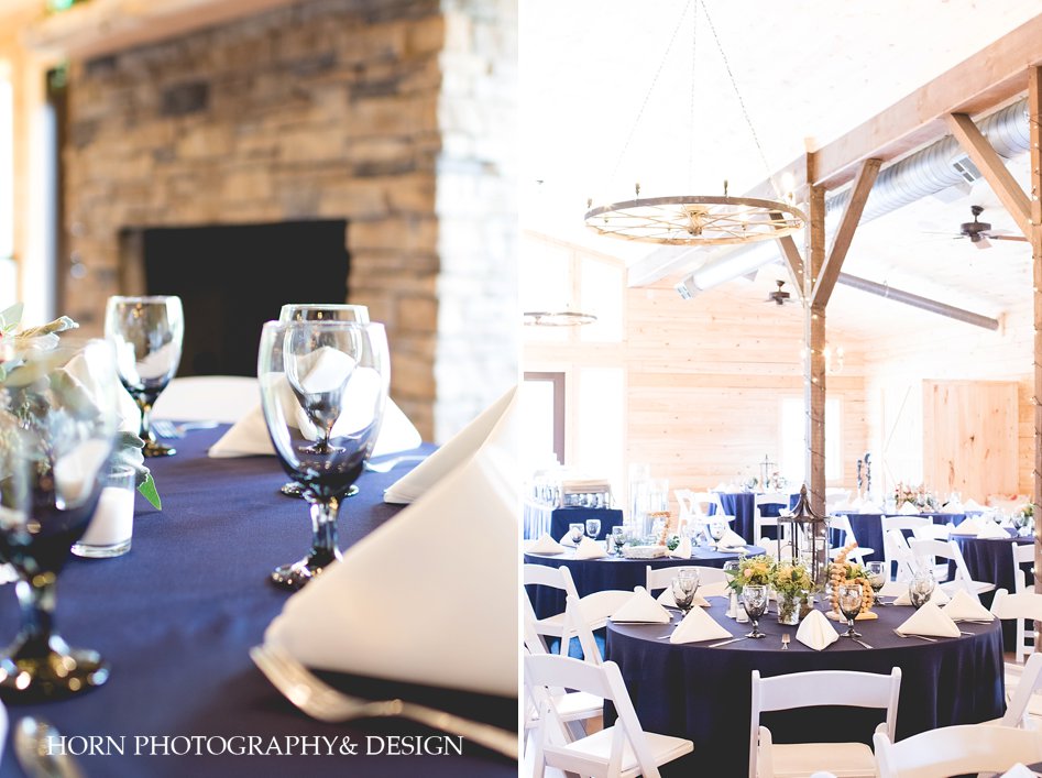 wedding table decor and details