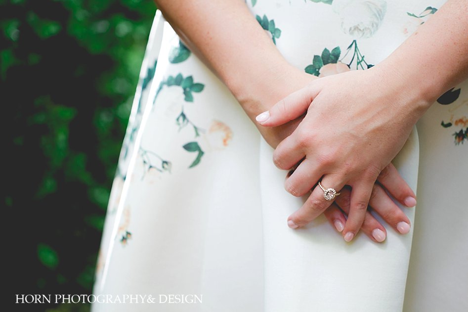 Atlanta wedding photographer engagement ring