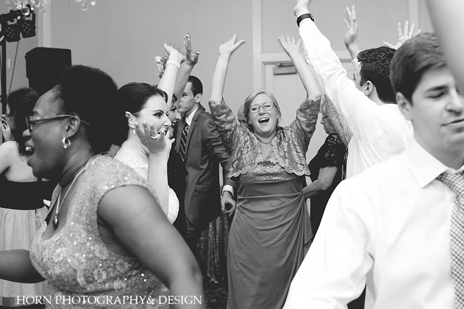 black and white wedding dance floor