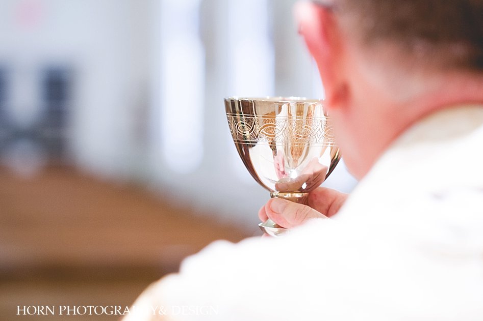 Catholic Mass Marriage advice Priest with chalice 