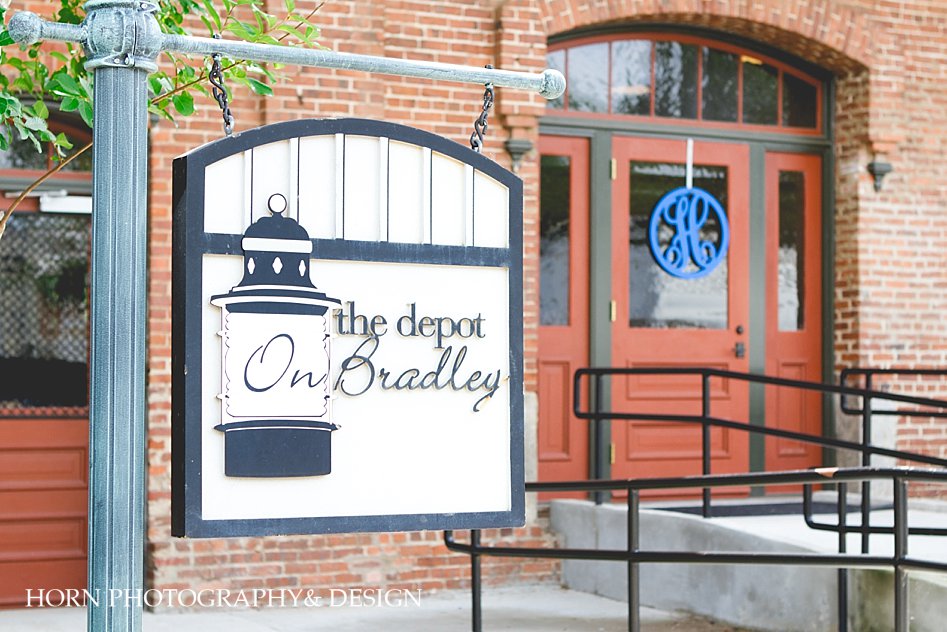 The Depot on Bradley Sign