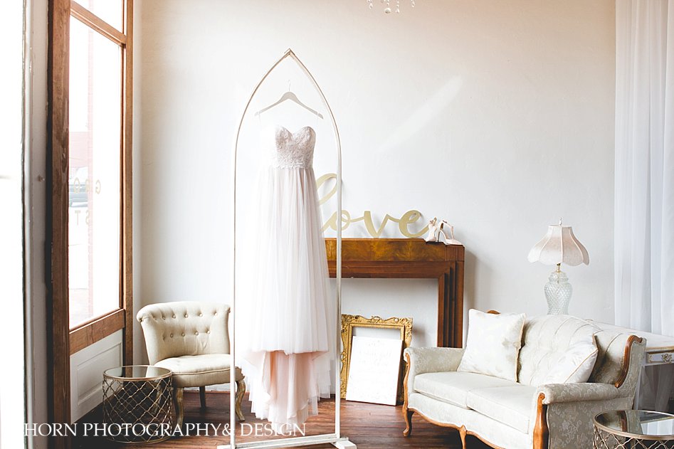 Feature wedding dress in the Corner District