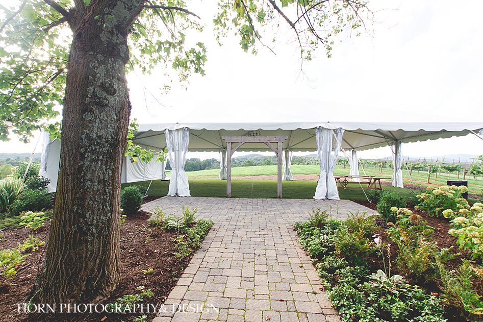 Kaya Vineyard and Winery Wedding and Event space tent wedding