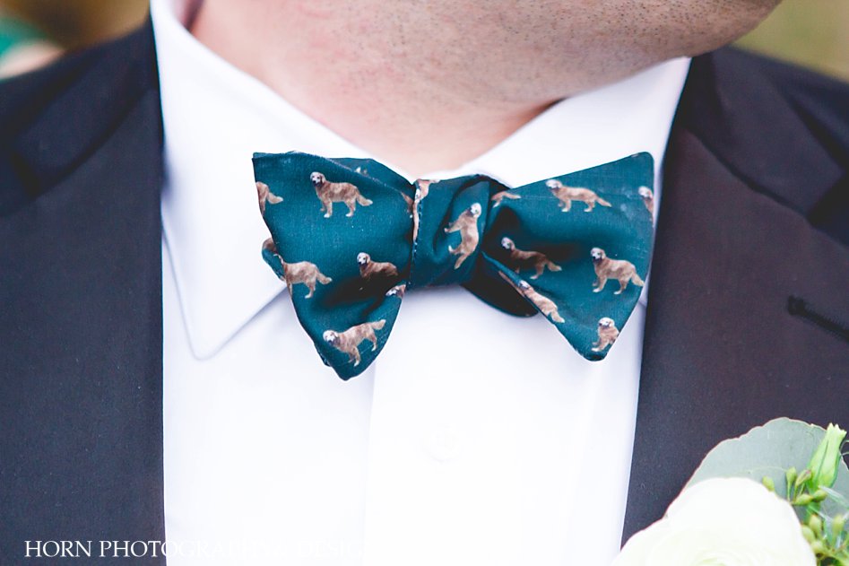 custom bow tie, horn photography and design Atlanta Wedding photographer Husband and Wife Team Catholic