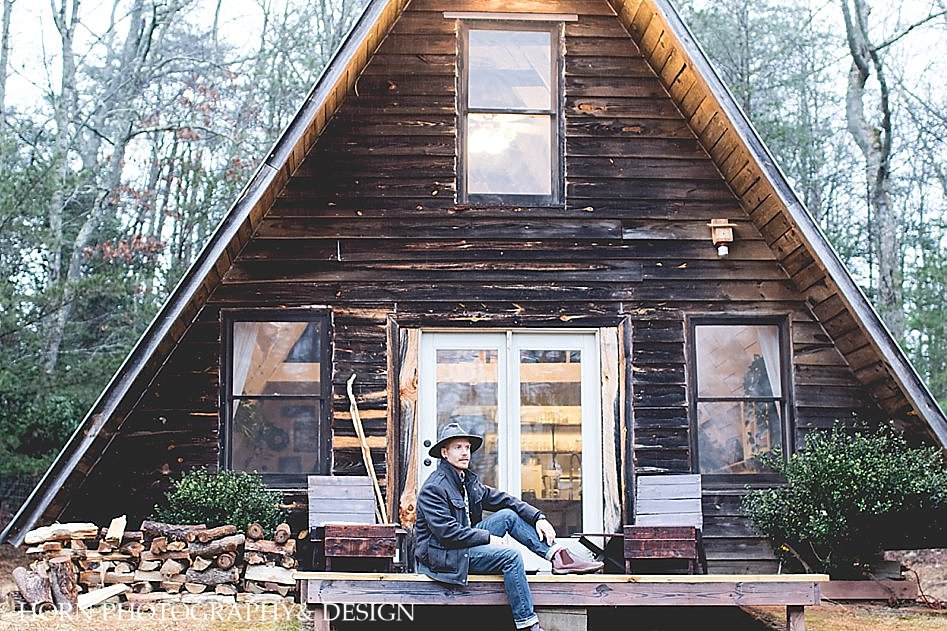 New Year's Resolutions tiny house, North Georgia life, A Frame house, Horn Photography and Design