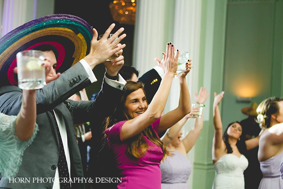 people clap on wedding your dance floor horn photography and design Atlanta wedding photographers 