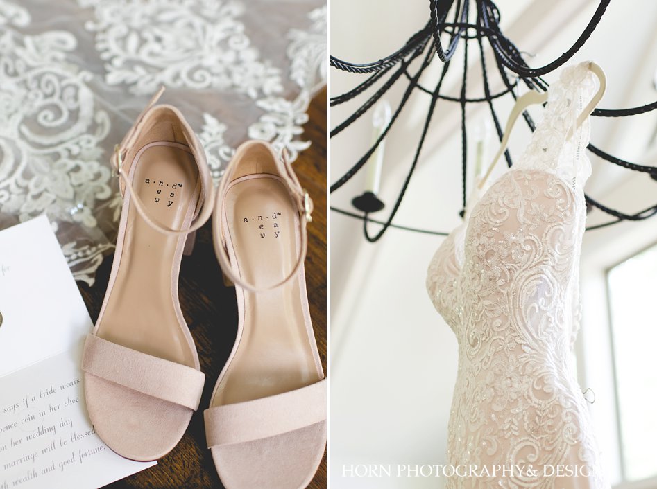 Wedding Dress Hangers horn photography and design Atlanta wedding photographer 