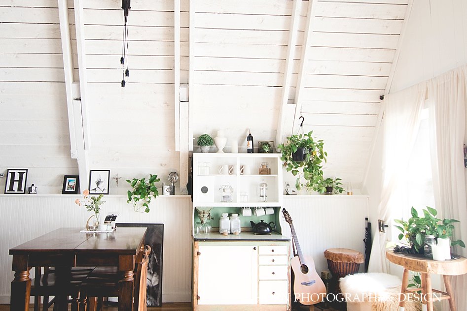 Tiny house our dining room a-frame horn photography and design 