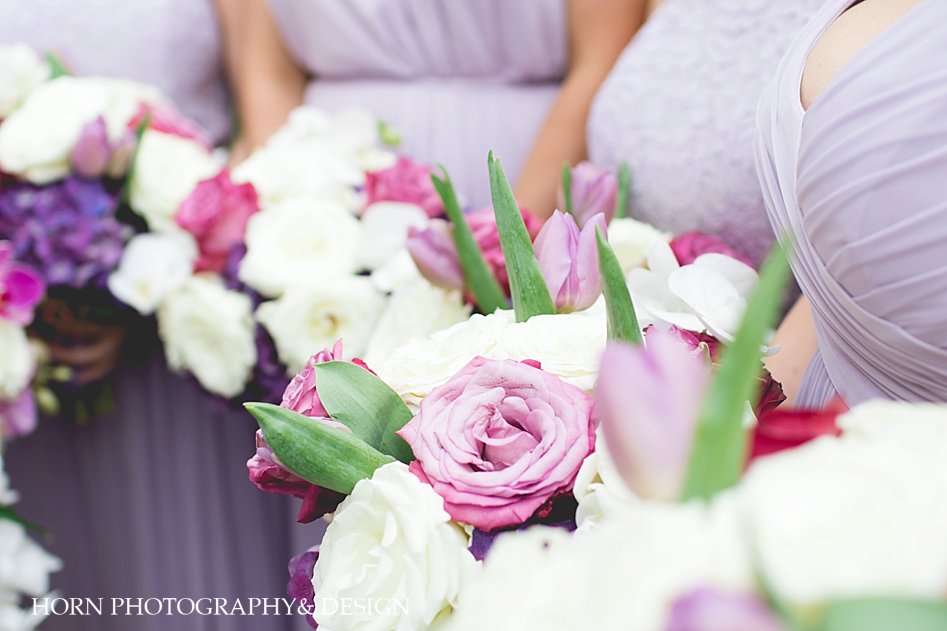 Just ask for the photo horn photography and design bridal florals purple bridesmaids dresses