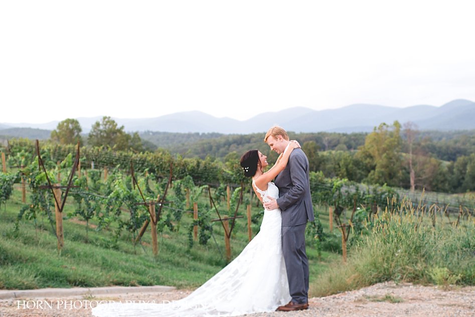 Kaya vineyard wedding mountains horn photography and design Dahlonega GA husband and wife photographer team