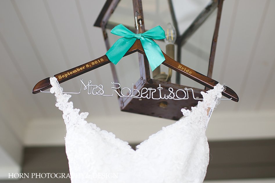 custom bride's wedding dress hanger