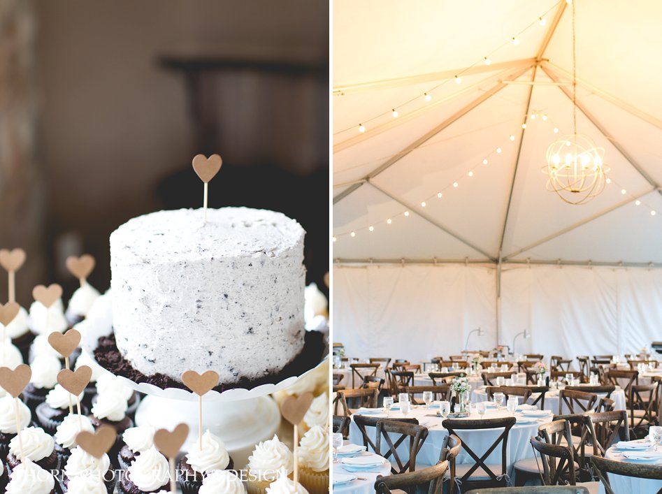 Kaya Vineyard & Winery Wedding tent, wedding cake by sweet treats by leigh 