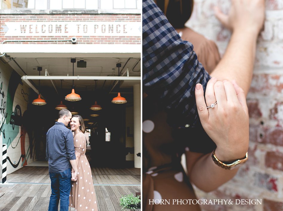 Ponce City Market Engagement Session Horn Photography and Design