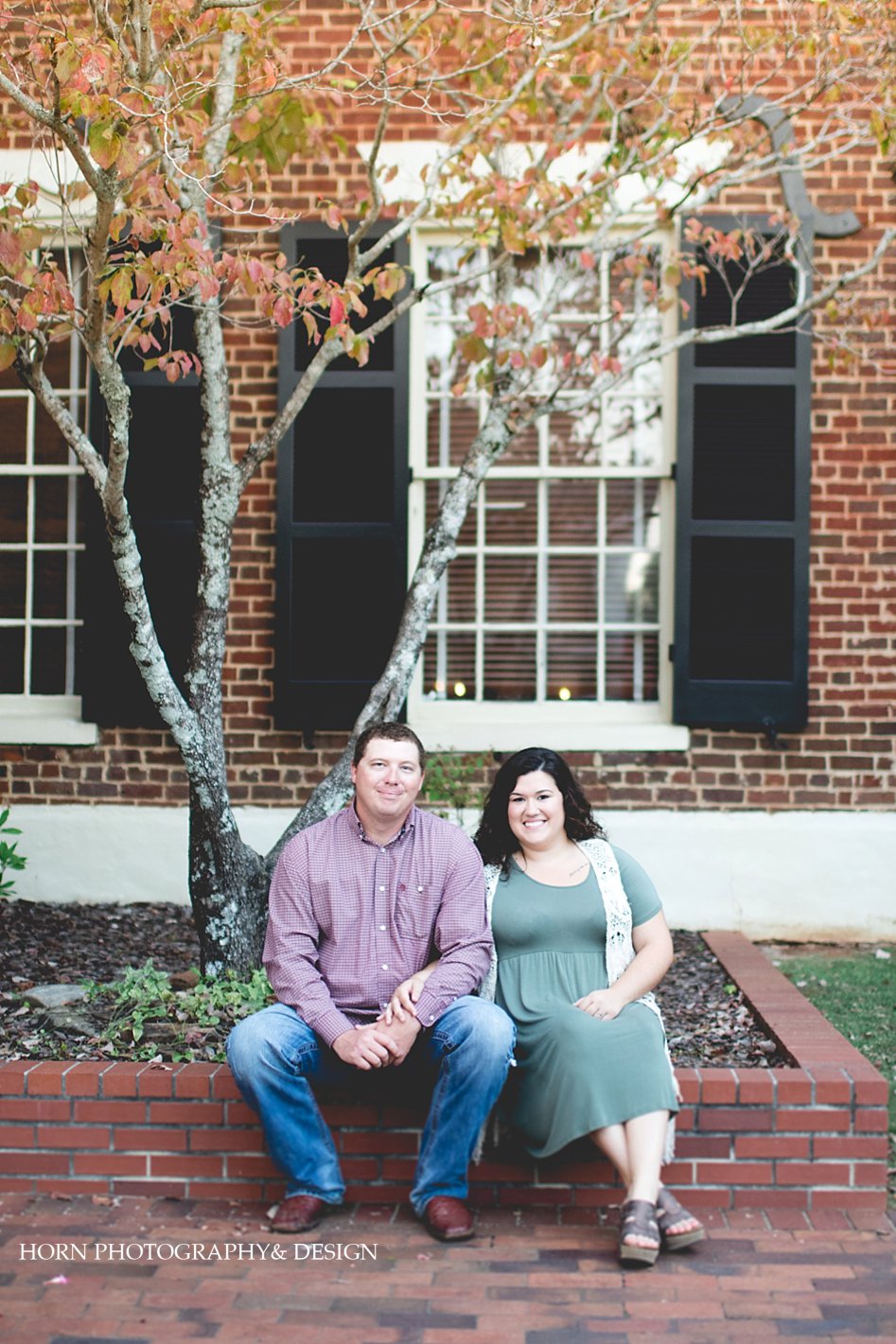 Anniversary Session Downtown Dahlonega Horn photography and design