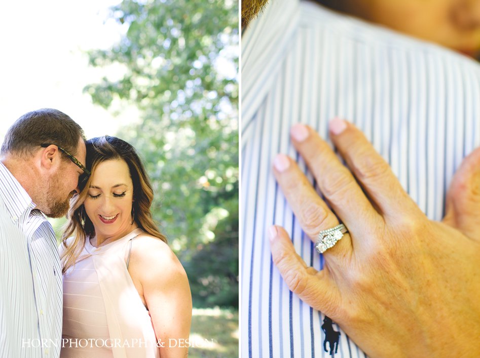 20 Year Vow Renwal R- Ranch Dahlonega husband and wife embrace Horn photography and Design