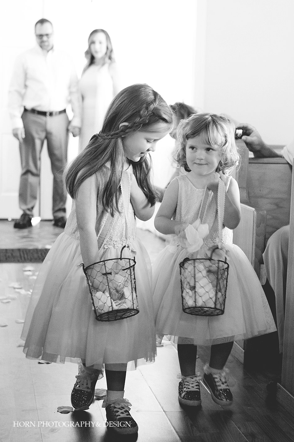 flower girls at wedding 20 Year Vow Renwal R- Ranch Dahlonega husband and wife Horn photography and Design