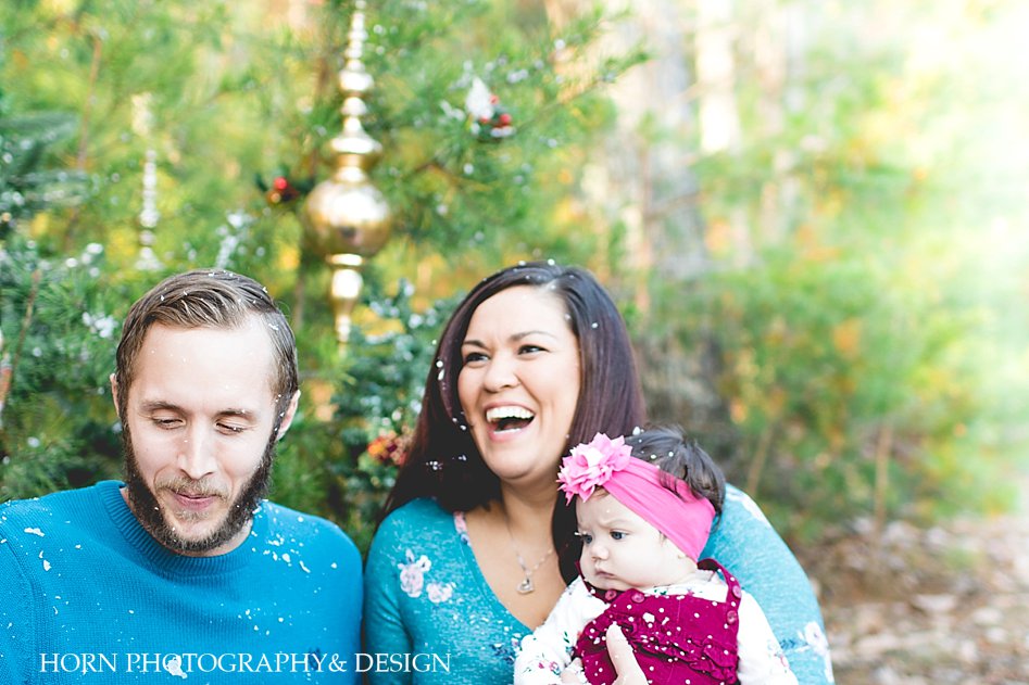 Holiday Family Shoot Snow Horn Photography and Design Dahlonega Georgia Photographers