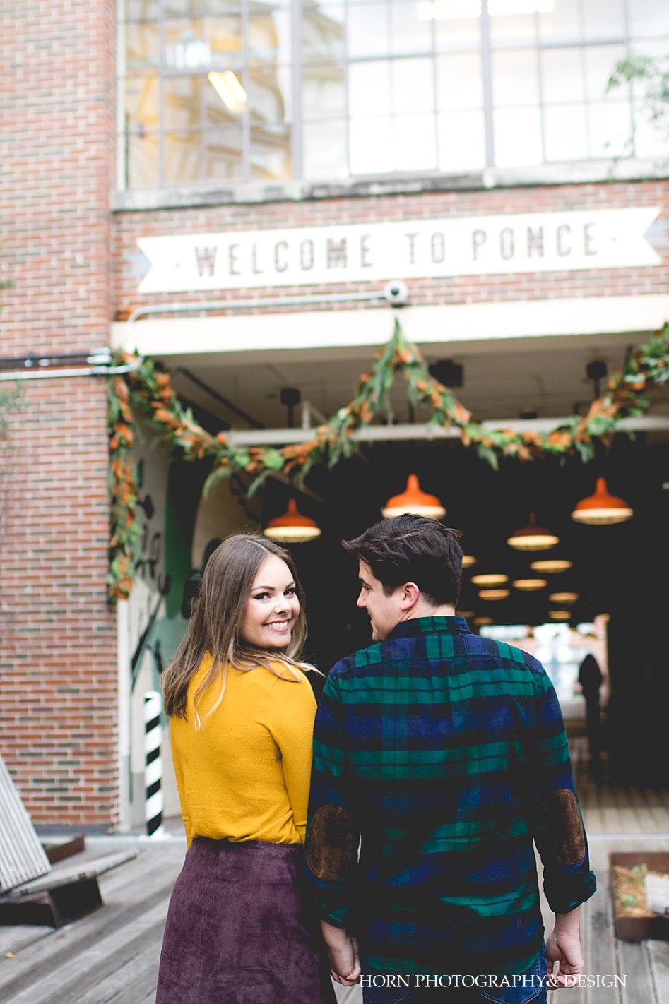 cute outfits engagement session Atlanta 