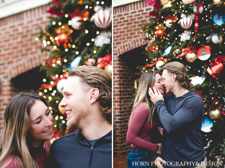 minor league MLB Proposal Story in Dahlonega Downtown horn photography and design