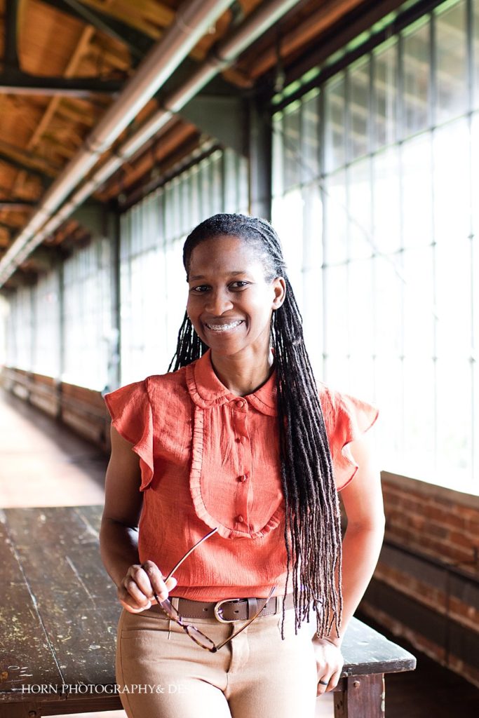 Business headshots female black woman Horn photography and design Atlanta georgia