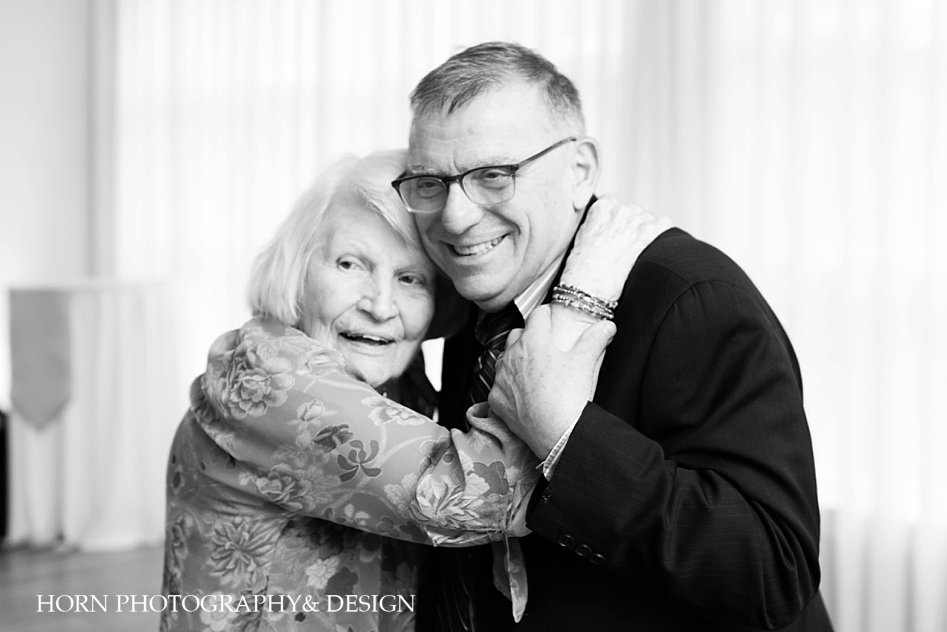 black and white generations first dance grandparents celebration of love Southern Style and charm Atlanta GA horn photography and design