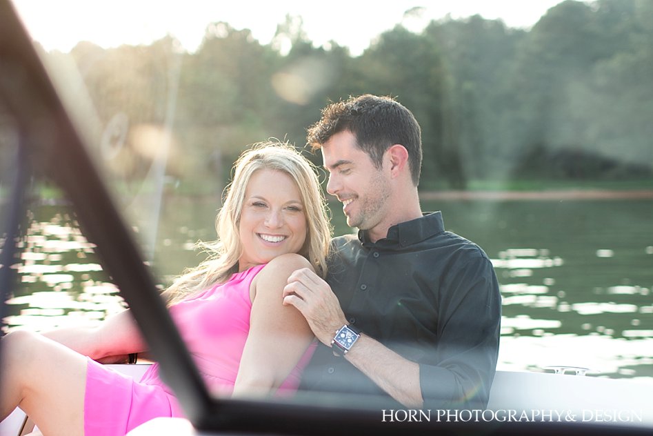 engagement pre-wedding bliss North Georgia Lake horn photography and design