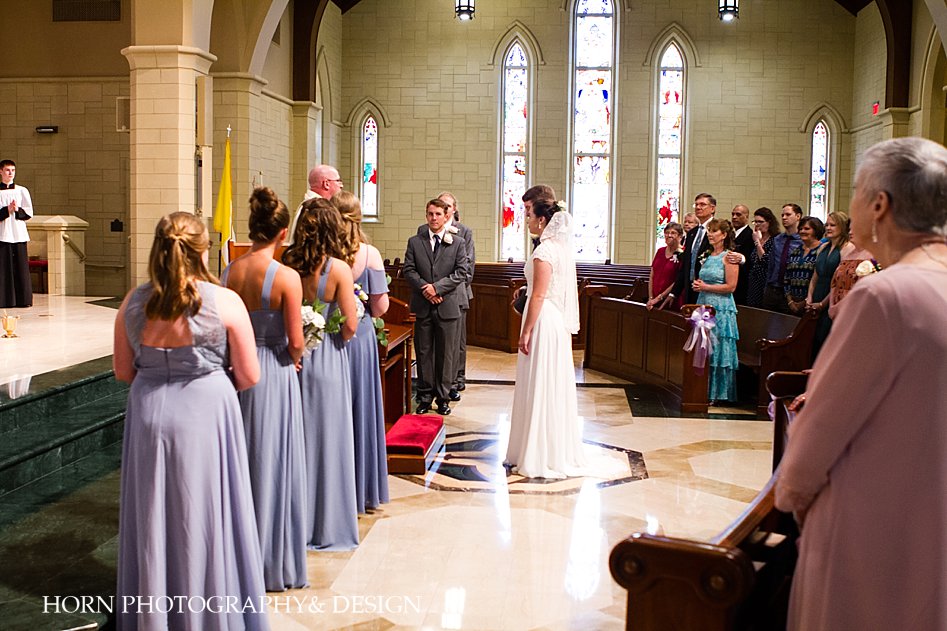 Photograph ideas for traditional Catholic Wedding Mass horn photography and design