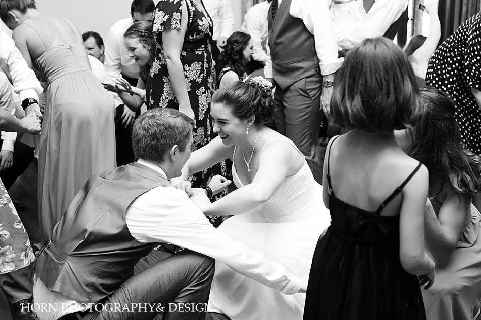 black and white a little bit softer SHOUT wedding reception dance tradition horn photography and design