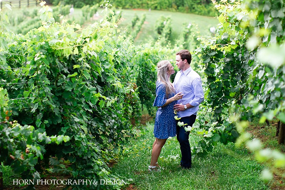 intimate pose ideas for engagement session true love she said yes in the vineyard Georgia mountains horn photography and design