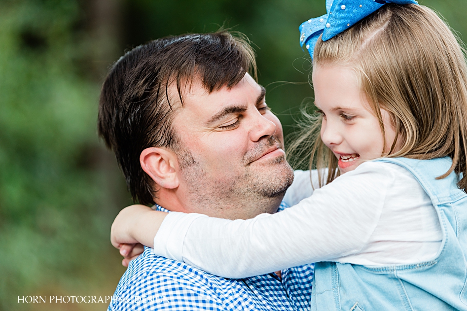 father daughter Starr's Mill Family session Georgia family lifestyle photographers