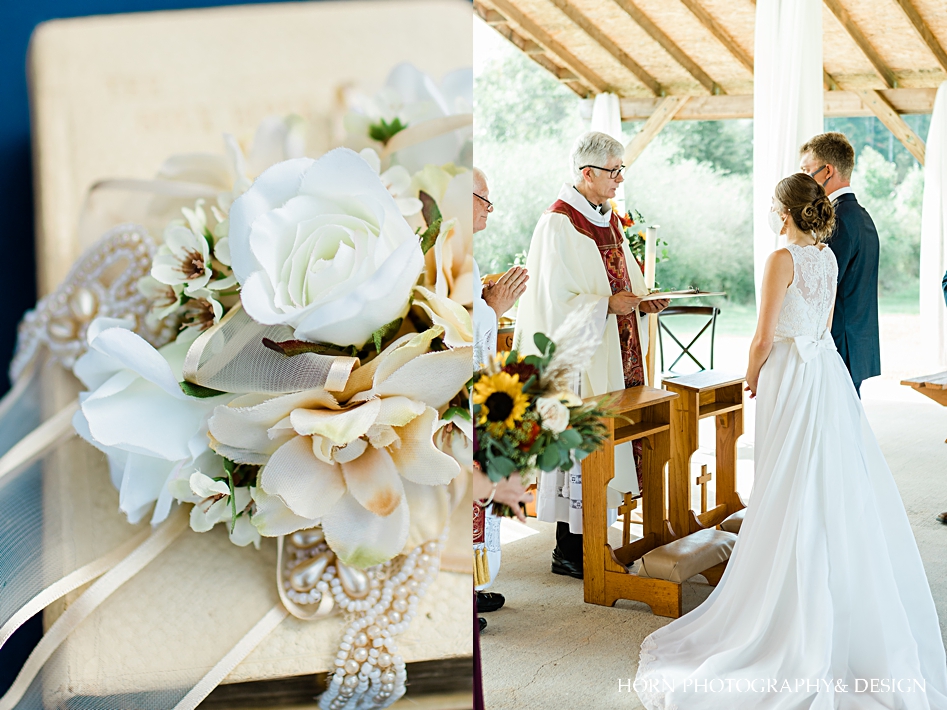 outdoor catholic wedding Monroe ga